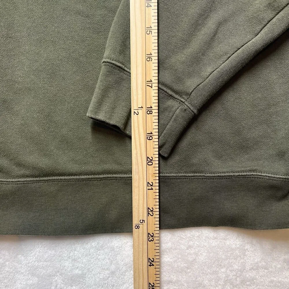 Nike Women’s Hoodie Long Sleeve Sweatshirt Army Green Camo Print Size M